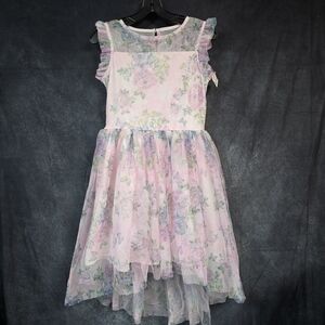 Lovely Pastel Floral Kids Dress